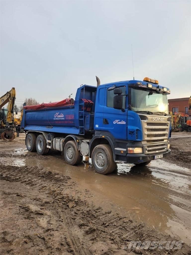 Scania R420 8x4 Camiones portacubetas