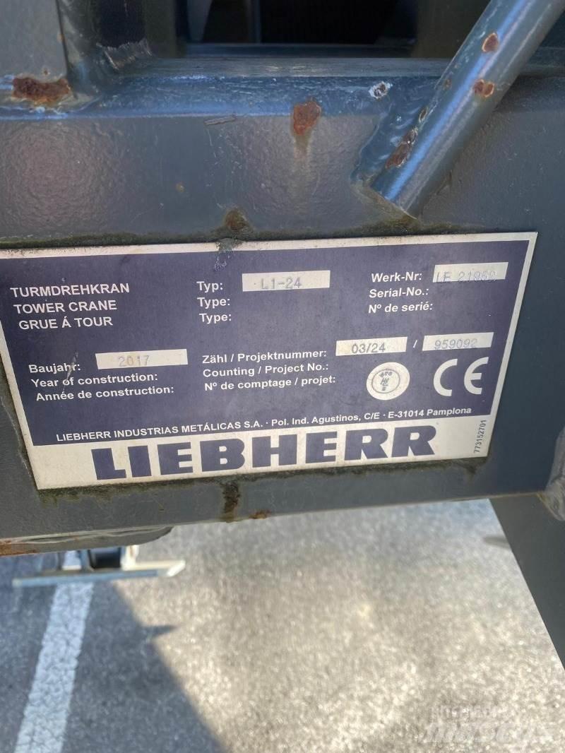 Liebherr L1-24 Grúas torre