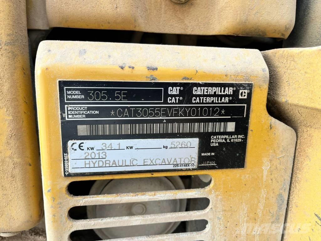 CAT 305.5 Mini excavadoras < 7t
