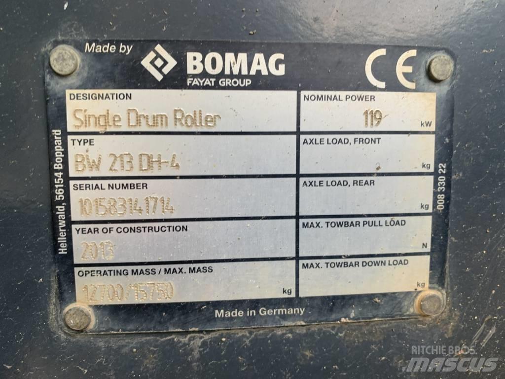 Bomag BW 213 D H-4 Rodillos de un solo tambor