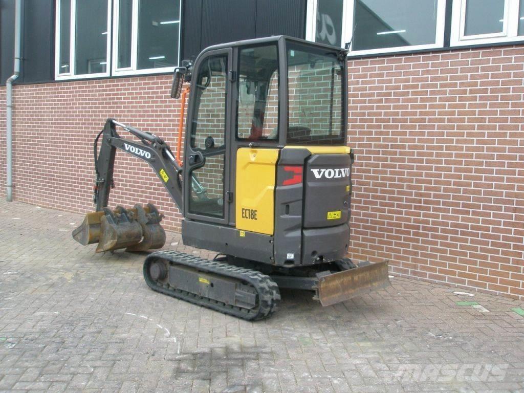 Volvo ECR18E Mini excavadoras < 7t