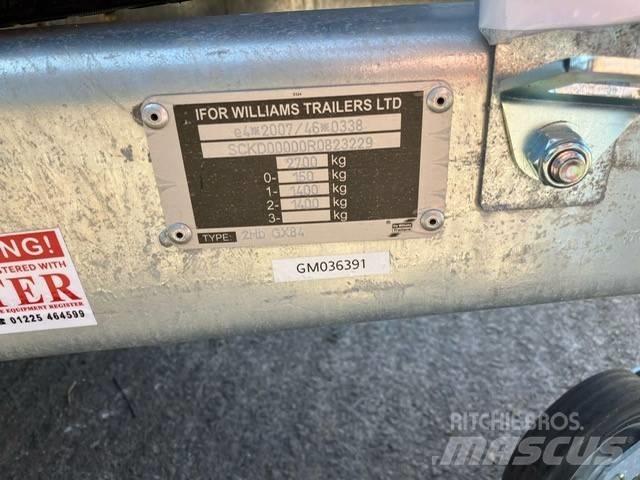Ifor Williams GX 84 Góndola de cama rebajada