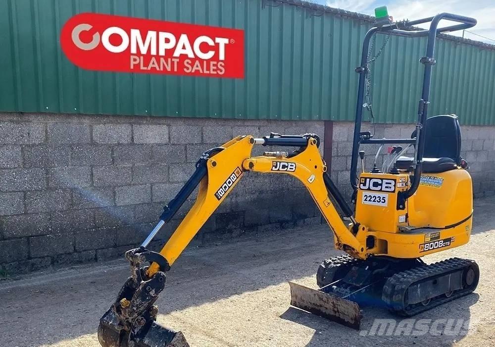 JCB 8008 Mini excavadoras < 7t