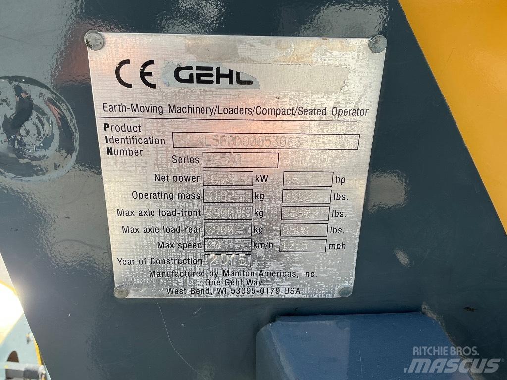 Gehl AL 540 Cargadoras sobre ruedas