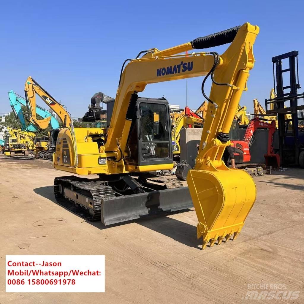 Komatsu PC 70-8 Excavadoras de cadenas