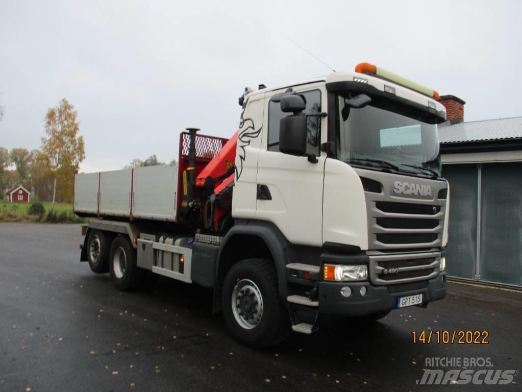 Scania G490cb6x4*4 Camiones grúa