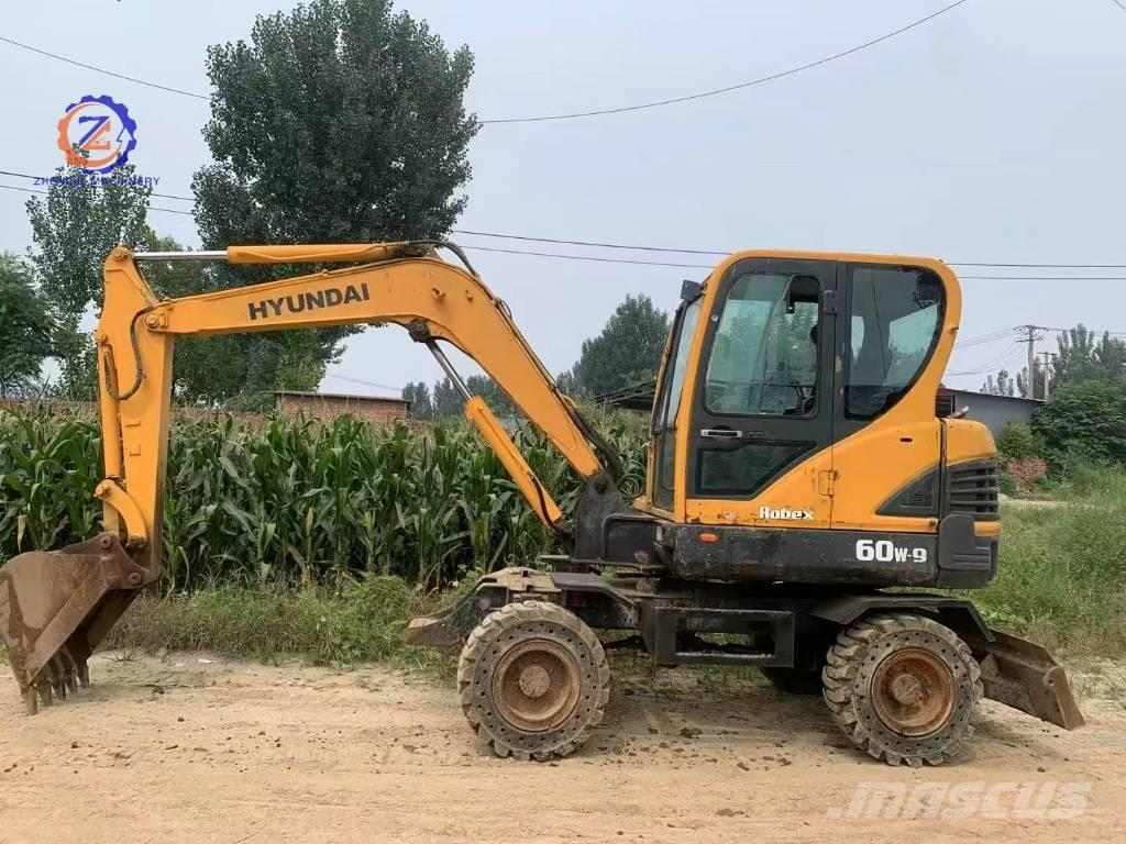 Hyundai 60 W Excavadoras de ruedas