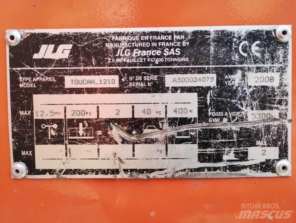 JLG Toucan 1210 Ascensores de personal y montacargas de acceso