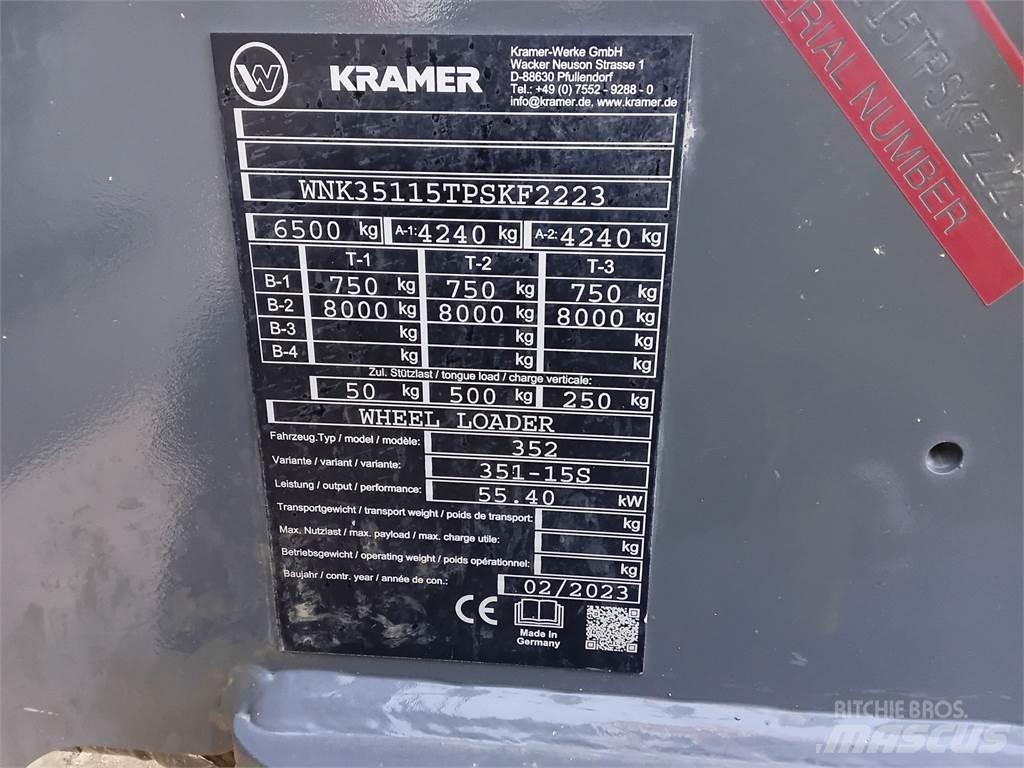 Kramer 8085 Cargadoras sobre ruedas
