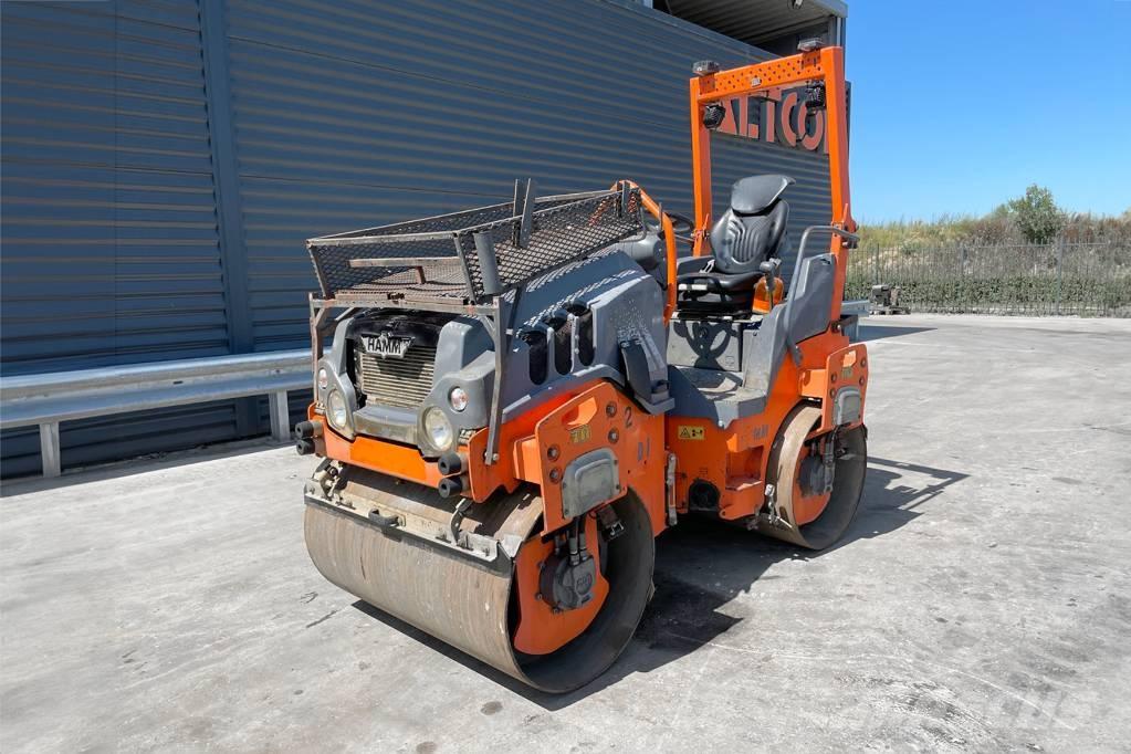 Hamm HD 12 VV Rodillos de doble tambor