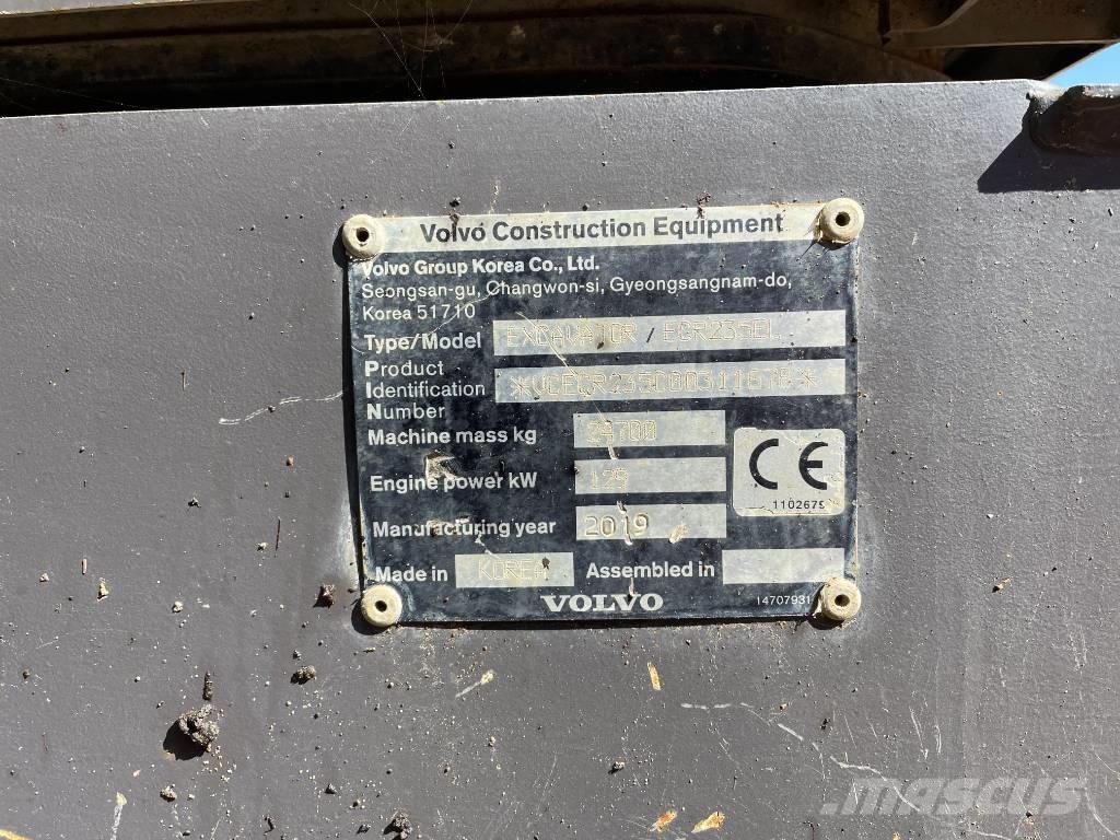 Volvo ECR 235 Excavadoras de cadenas
