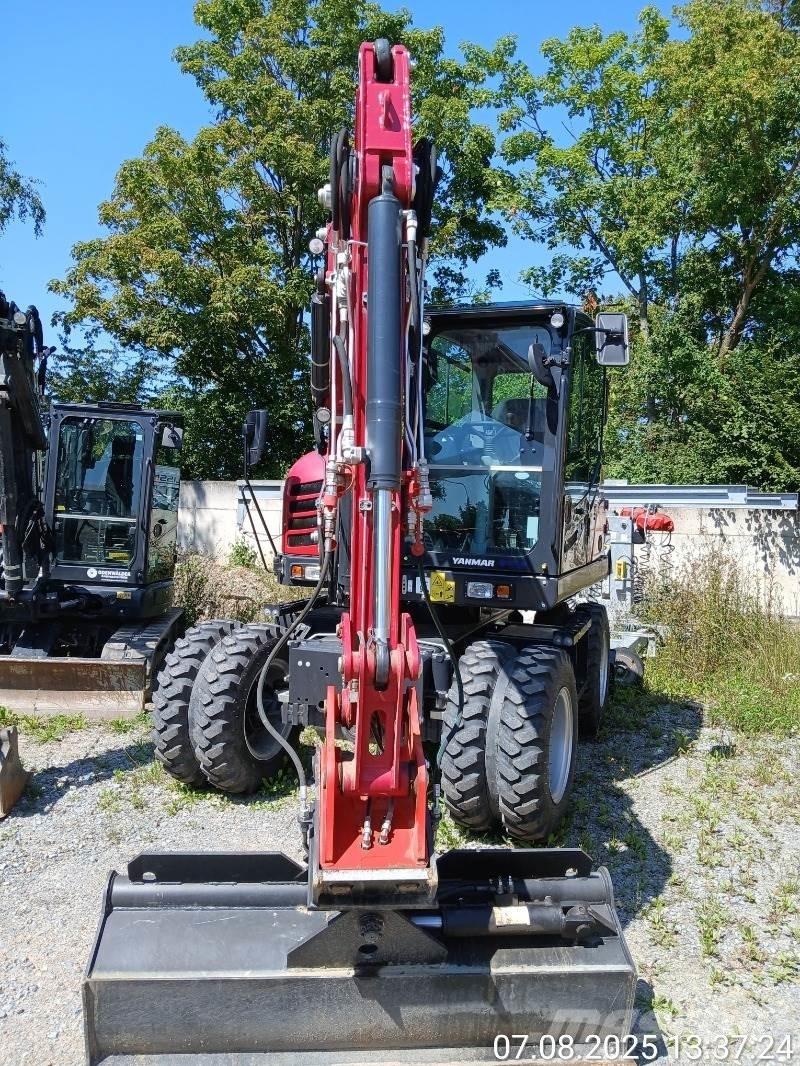 Yanmar B75W Excavadoras de ruedas