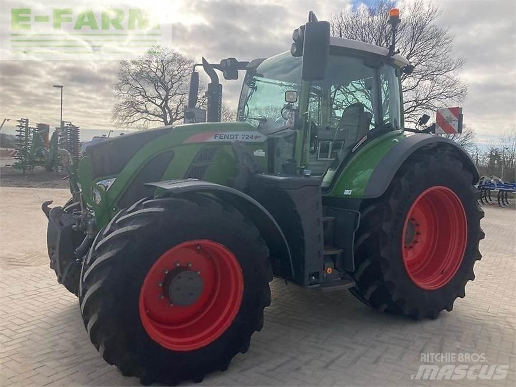 Fendt 724 s4 Tractores