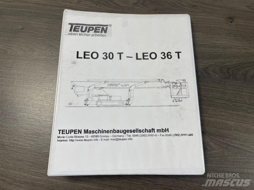 Teupen Leo 36T SOLD Plataformas de trabajo telescópica