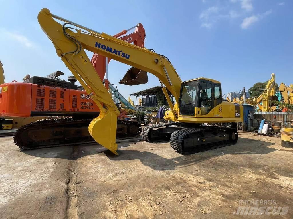 Komatsu PC 200-7 Excavadoras de cadenas