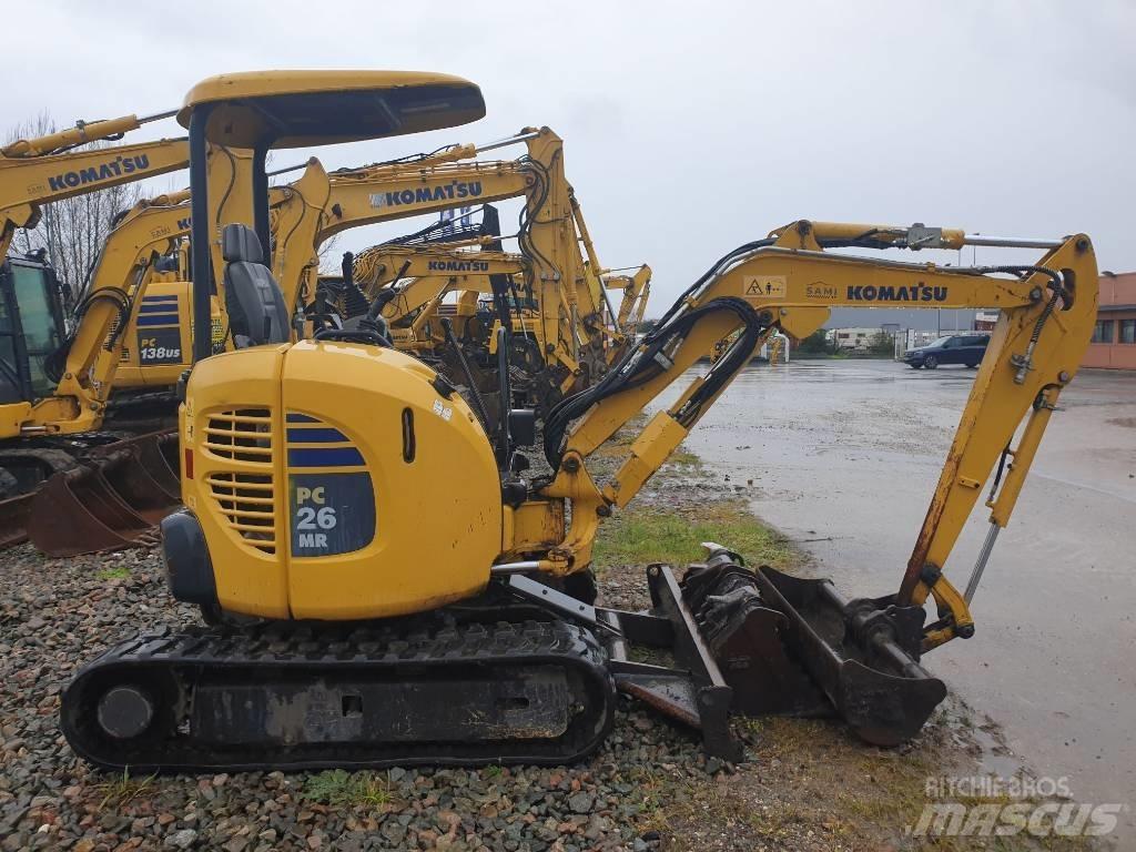 Komatsu PC26MR-3 Mini excavadoras < 7t