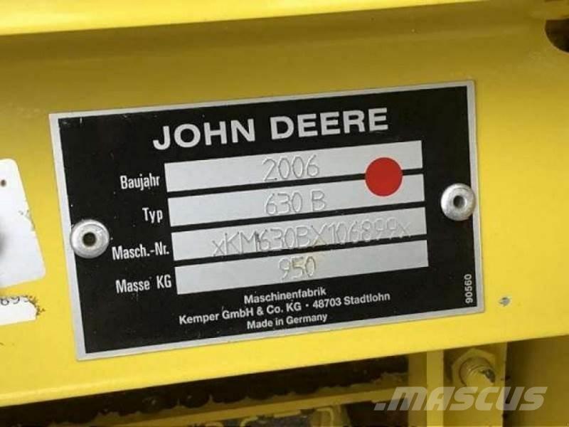 John Deere 630 B Accesorios para maquinaria de heno y forraje