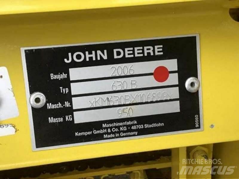 John Deere 630 B Accesorios para cosechadoras combinadas