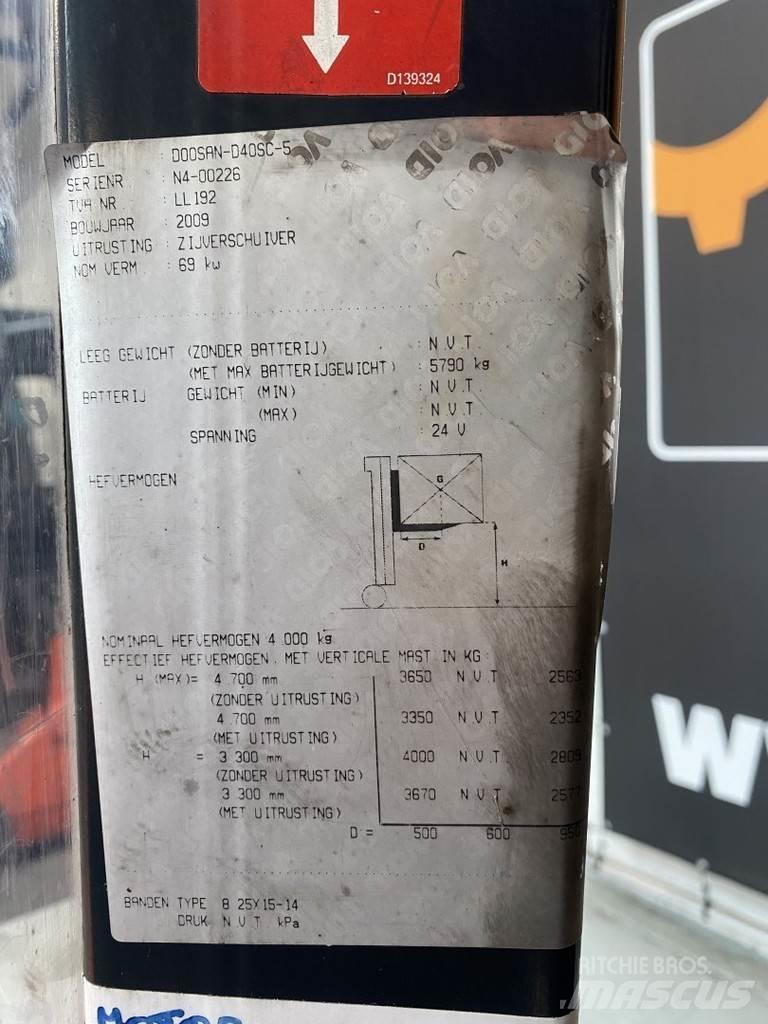 Doosan D40SC-5 Carretillas diesel
