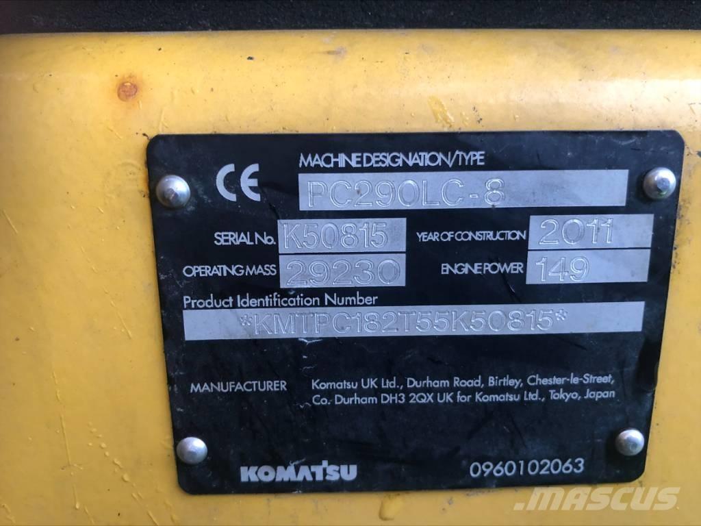 Komatsu PC 290 LC-8 Excavadoras de cadenas