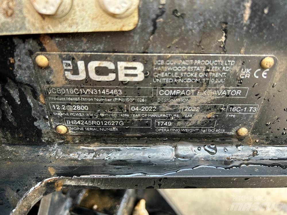 JCB 16C-1 Mini excavadoras < 7t