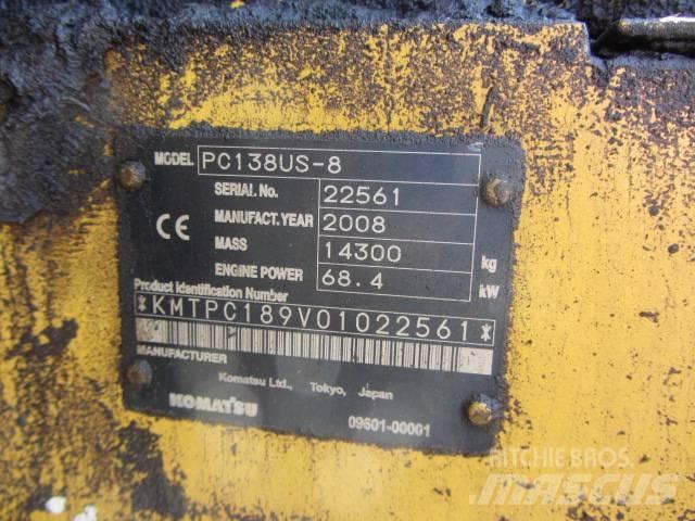Komatsu PC 138-8 US Excavadoras de cadenas