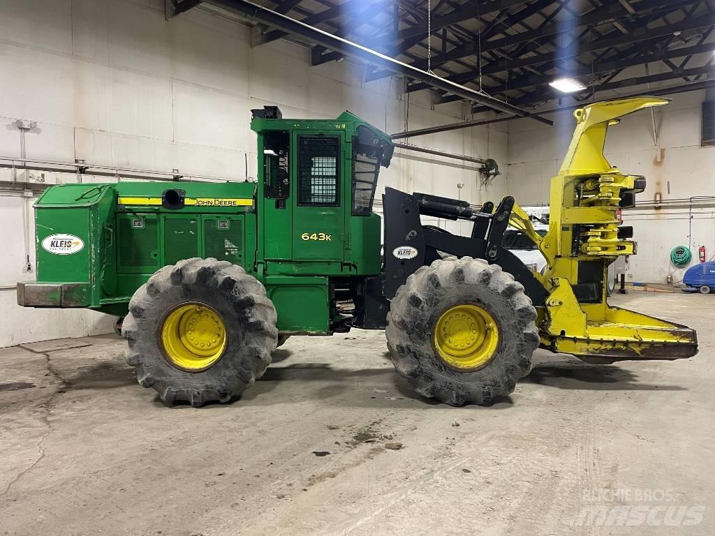 John Deere 643 K Talador apilador