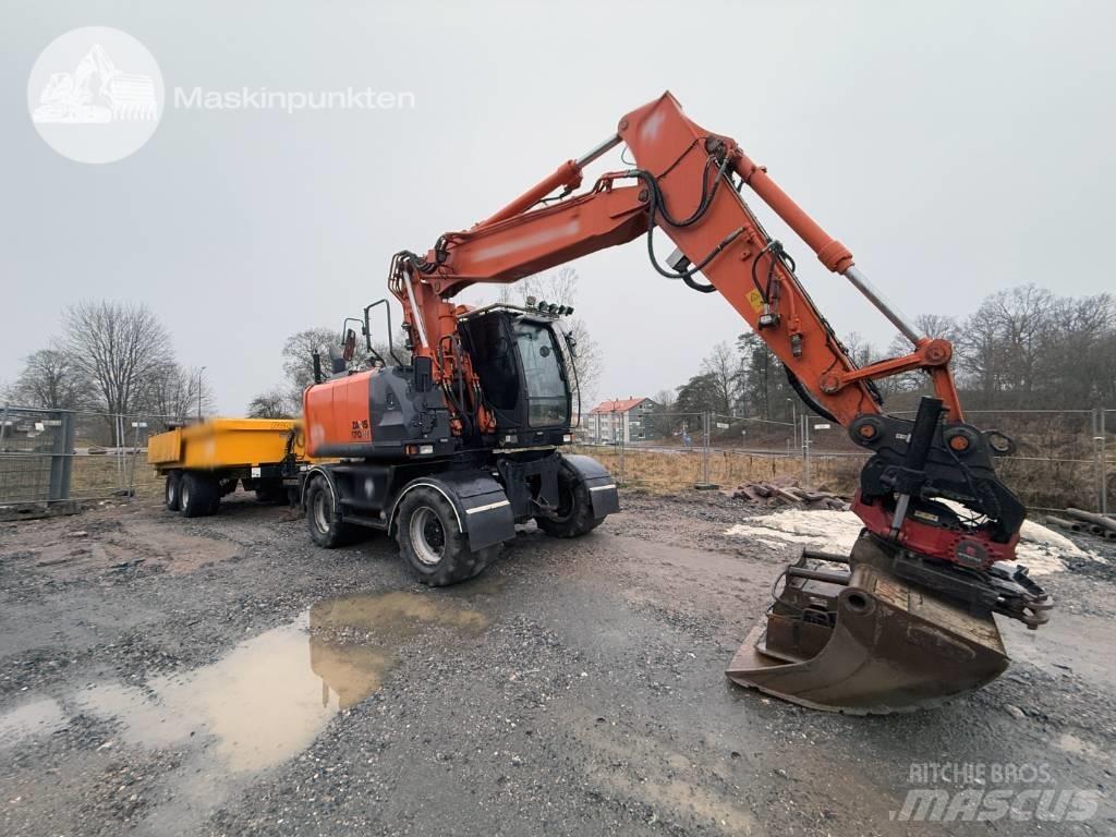 Hitachi ZX 170 W-5 B Excavadoras de ruedas