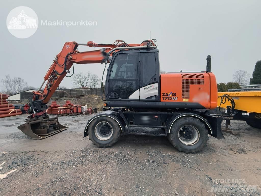 Hitachi ZX 170 W-5 B Excavadoras de ruedas