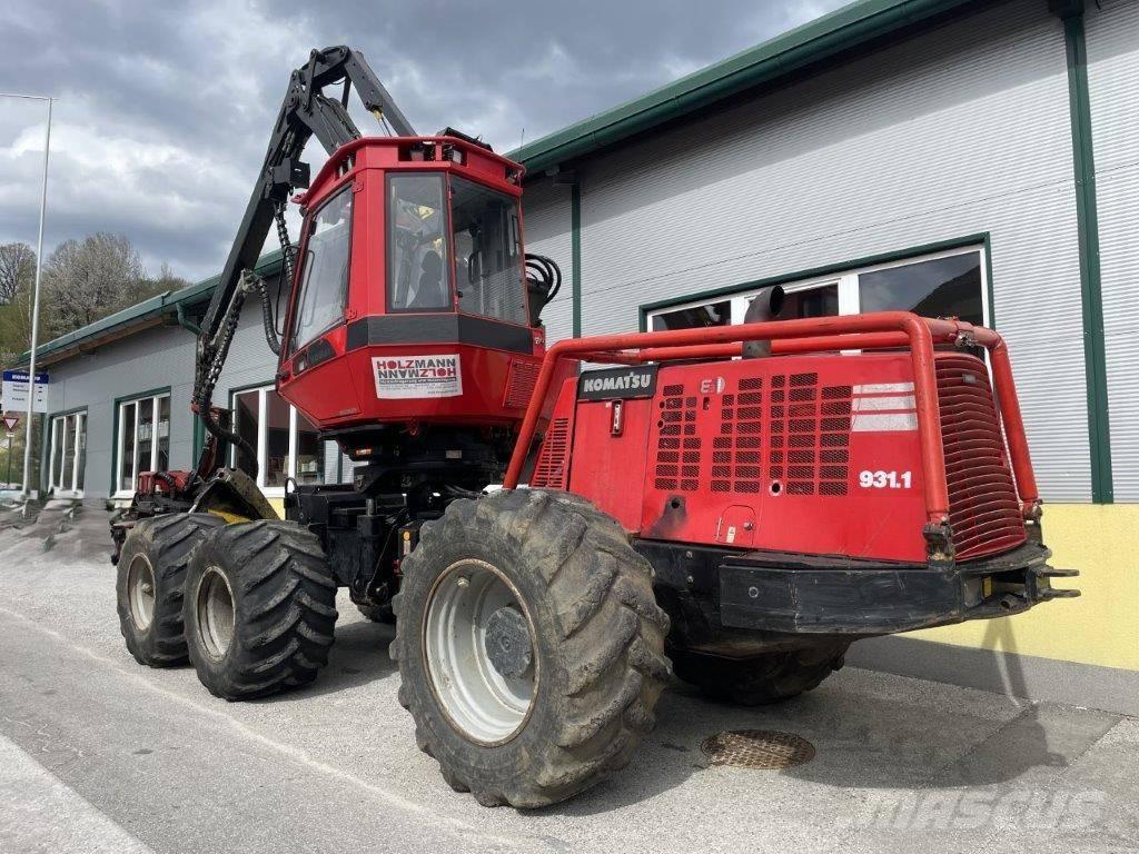 Komatsu 931.1 Cosechadoras