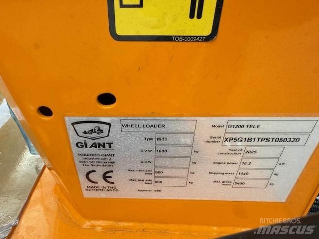 GiANT G1200 Tele Cargadoras sobre ruedas