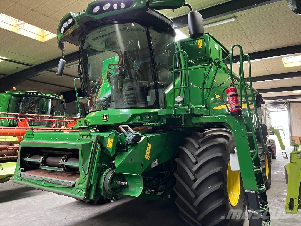 John Deere T670 Cosechadoras combinadas