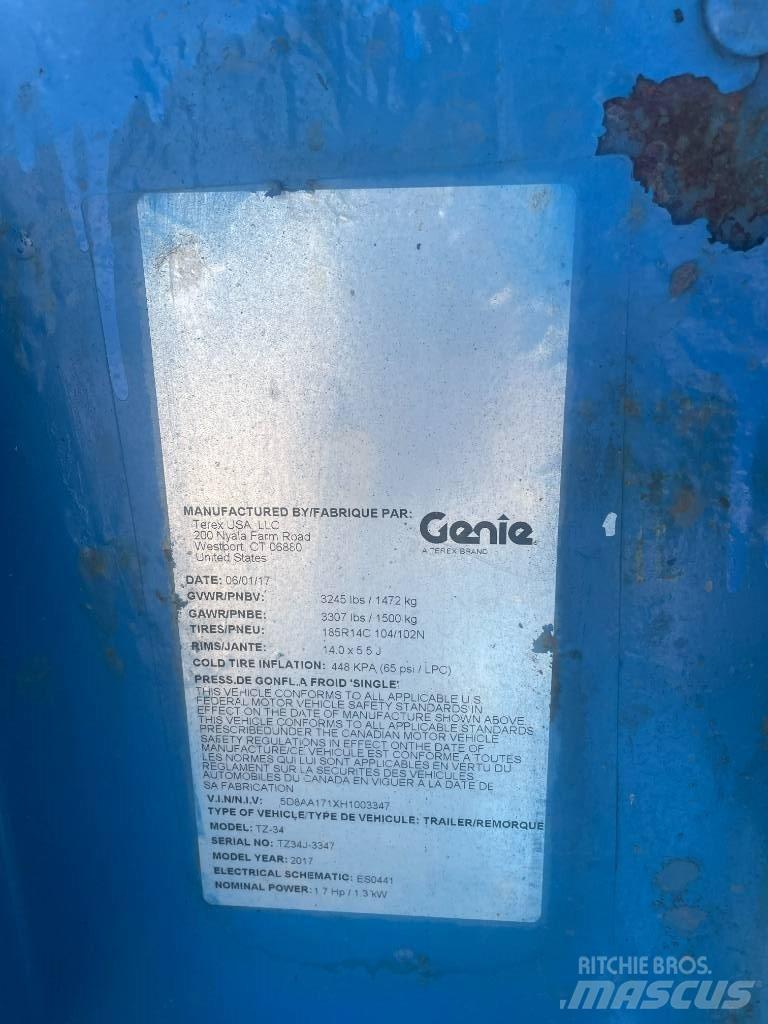 Genie TZ-34/20 Plataformas remolcables