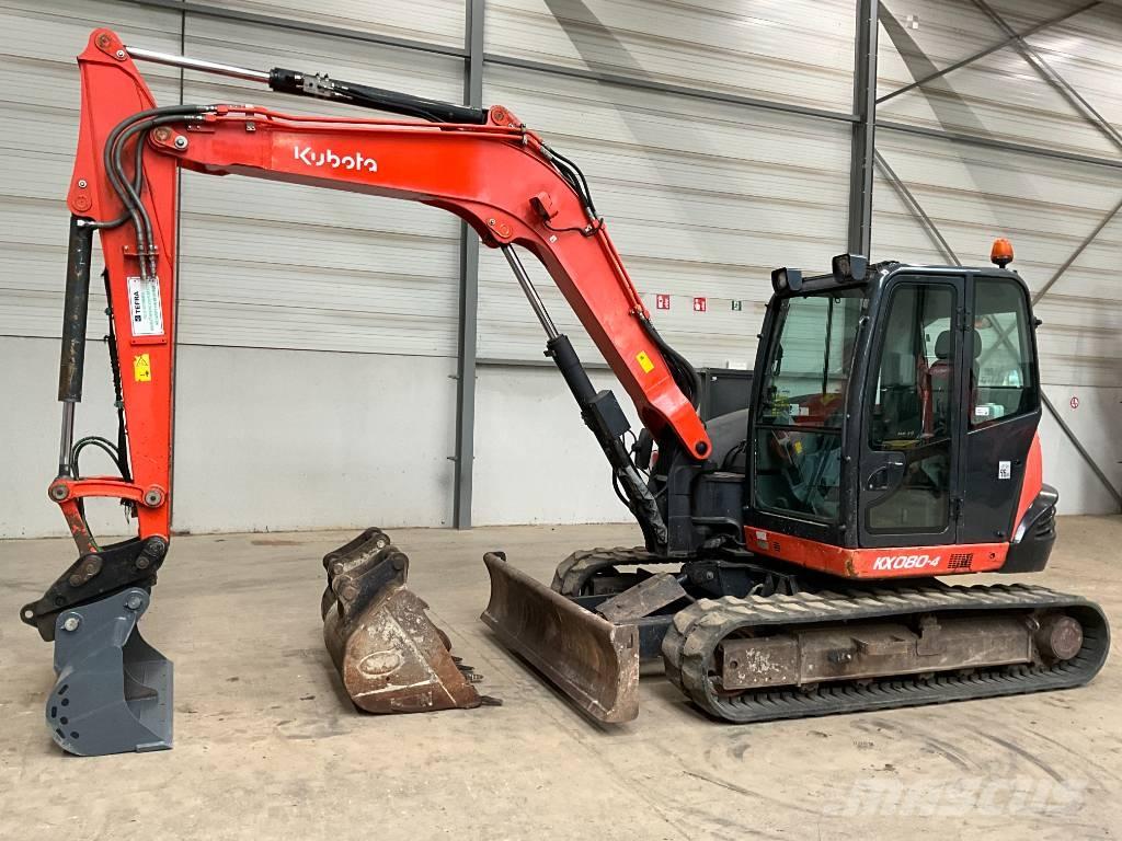Kubota KX 080-4 Excavadoras 7t - 12t