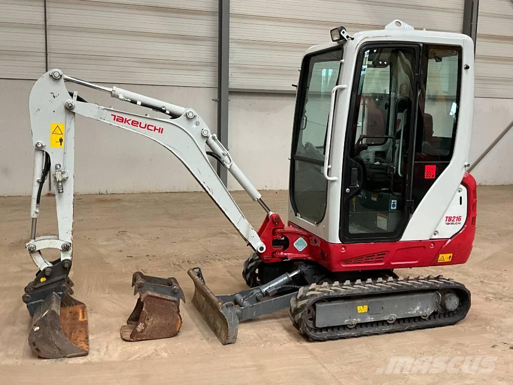Takeuchi TB 216 Mini excavadoras < 7t