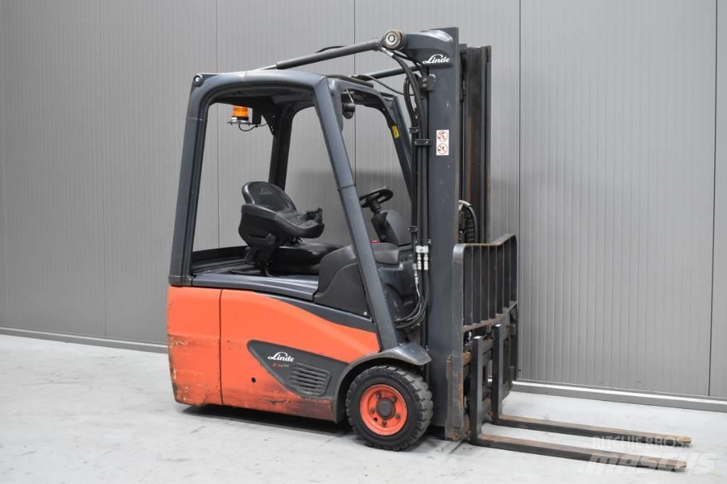 Linde E 14 - 02 Carretillas de horquilla eléctrica