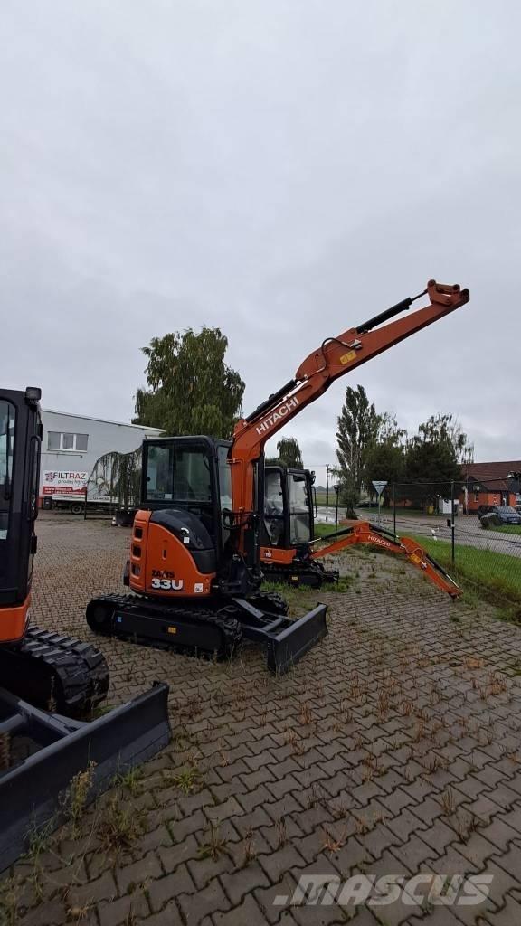 Hitachi ZX33U Excavadoras de cadenas