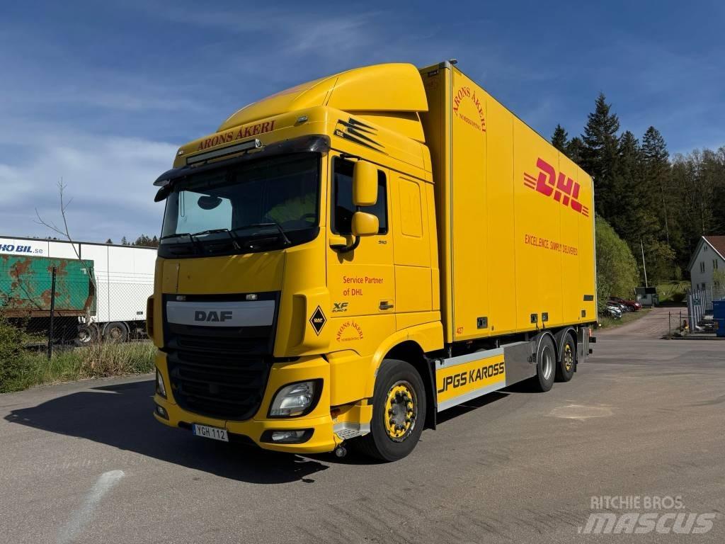 DAF XF 510 Camiones caja cerrada