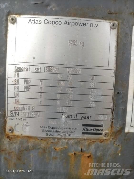 Atlas Copco QAS 500 Generadores diesel