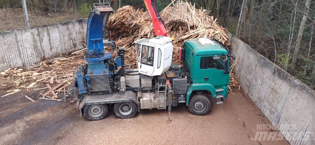Bruks 806 Trituradoras de madera