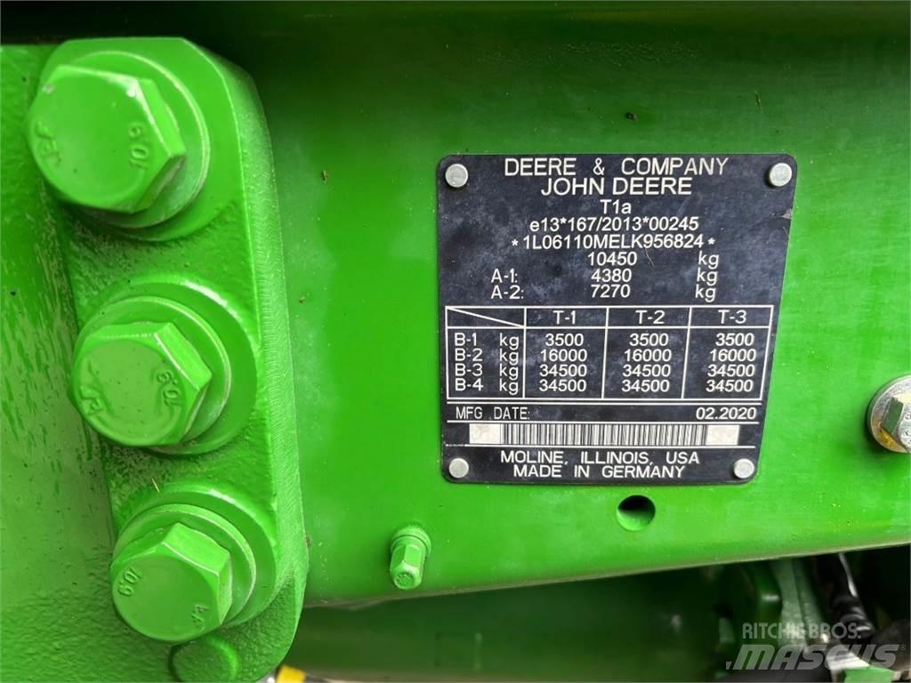 John Deere 6110M Tractores