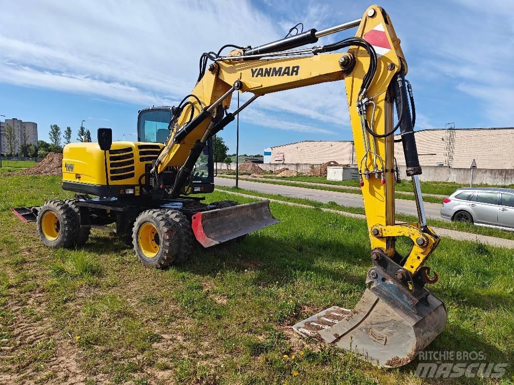 Yanmar B110W Excavadoras de ruedas