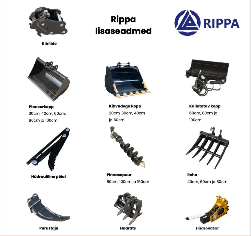 Rippa R18 Pro Mini excavadoras < 7t
