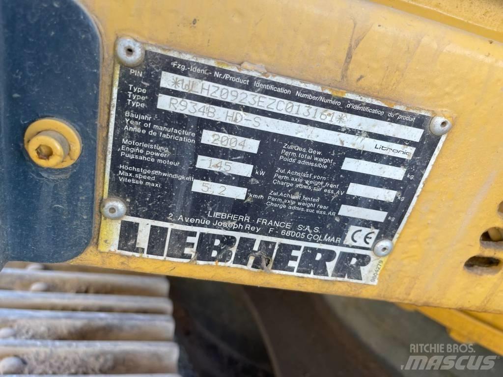 Liebherr R 934 B Excavadoras de cadenas