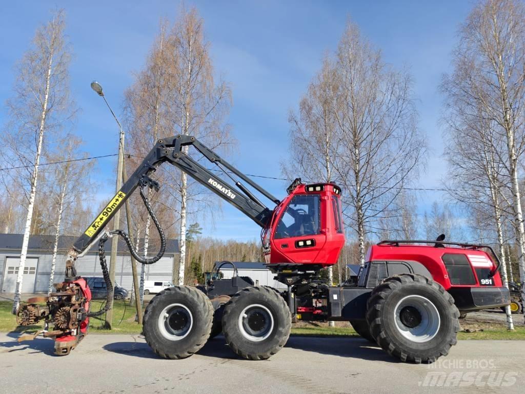 Komatsu 951 Cosechadoras
