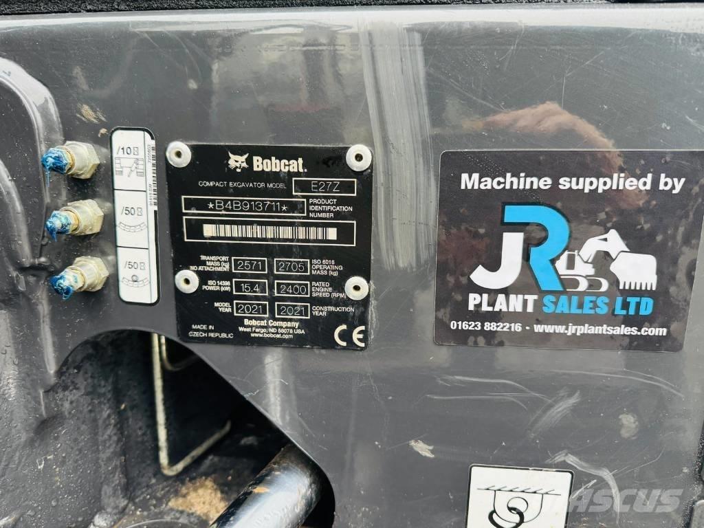 Bobcat E 27z Mini excavadoras < 7t