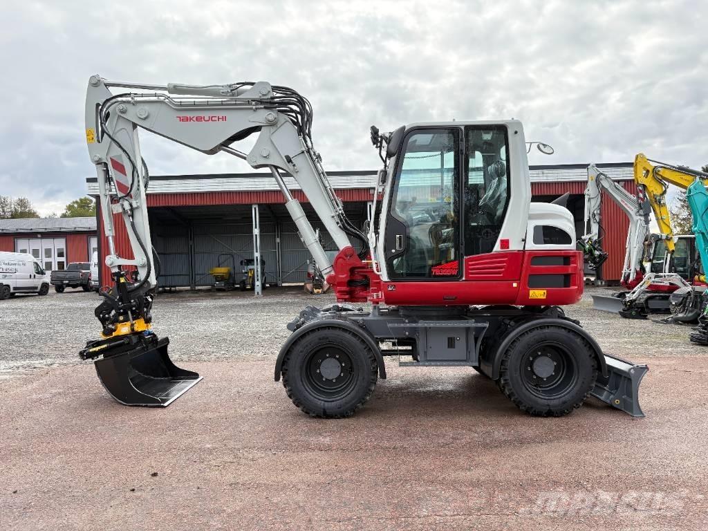 Takeuchi TB395W Excavadoras de ruedas