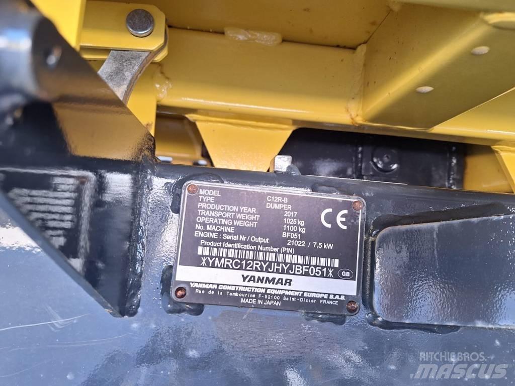 Yanmar C 12 R-B Dúmpers sobre orugas