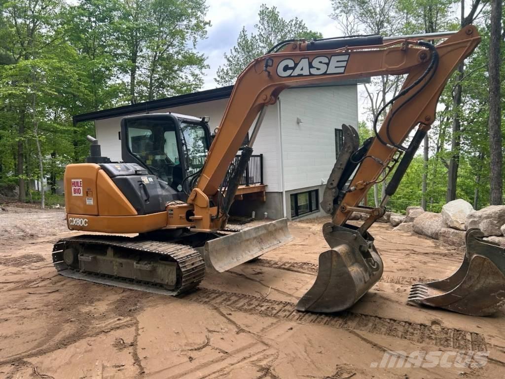 CASE CX 80 C Excavadoras de cadenas