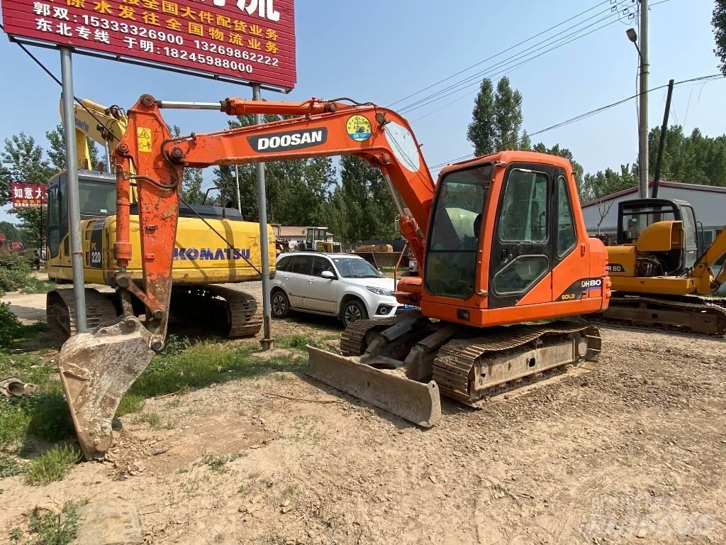 Doosan DH80 Mini excavadoras < 7t